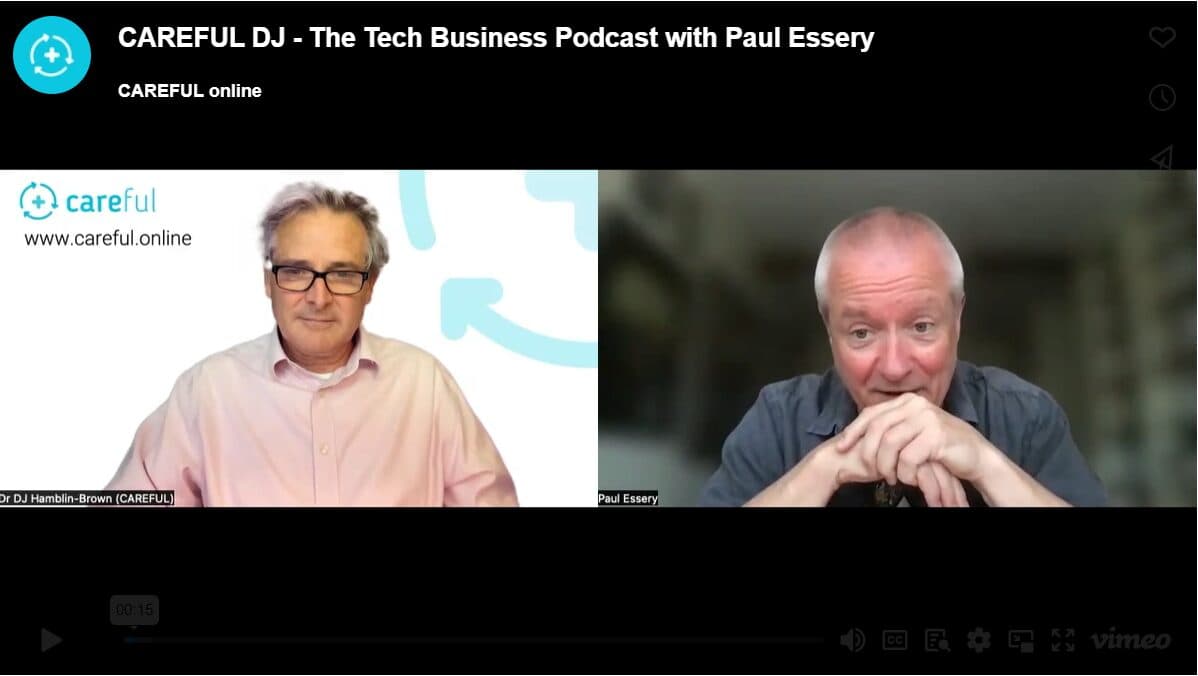The history and challenges of CAREFUL: The tech business podcast with Paul Essery